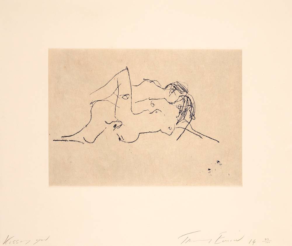 KISSING YOU, 2014 by Tracey Emin CBE, RA (b.1963) at Whyte's Auctions