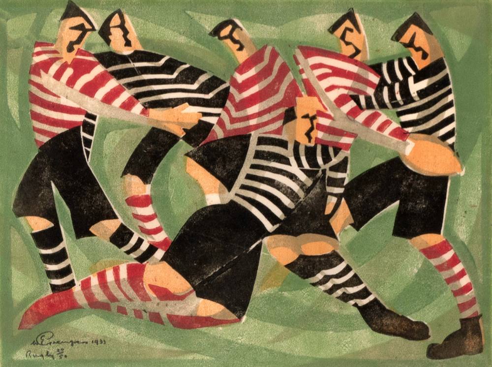 RUGBY, 1933 by William Greengrass sold for �9,000 at Whyte's Auctions