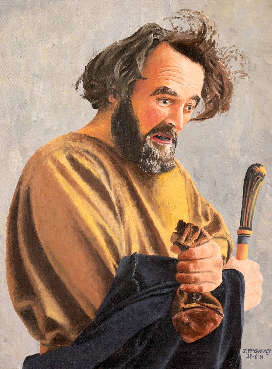 JUDAS FROM OBERAMMERGAU, 1961 by J. McCartney sold for �500 at Whyte's Auctions
