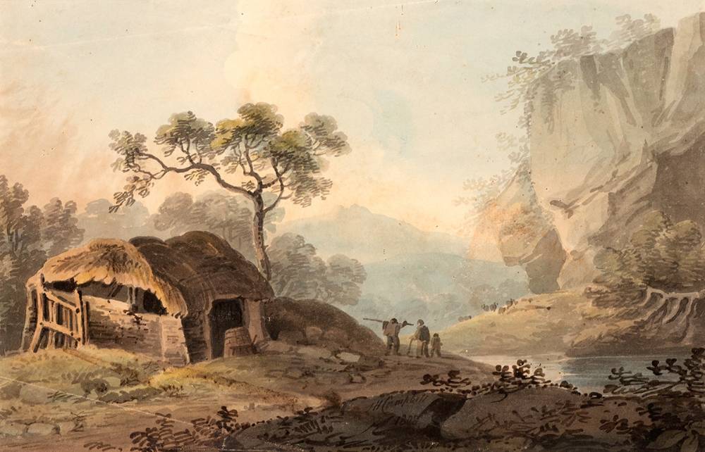 VIEW IN THE COUNTY OF WICKLOW, 1808 by John Henry Campbell sold for �550 at Whyte's Auctions