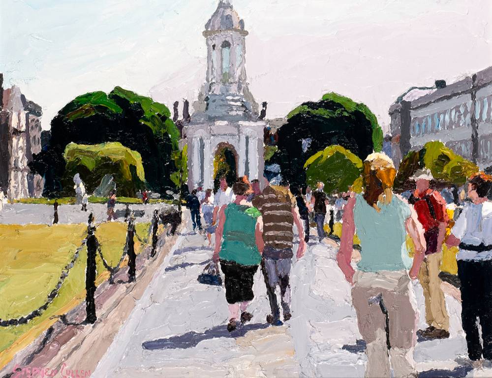 TRINITY COLLEGE, DUBLIN by Stephen Cullen (b.1959) (b.1959) at Whyte's Auctions