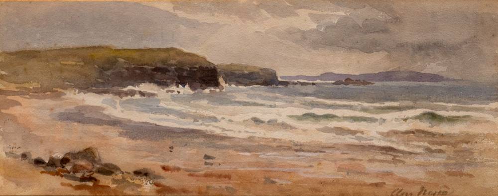 PORTRUSH, COUNTY ANTRIM by Clara Irwin (1853-1921) at Whyte's Auctions
