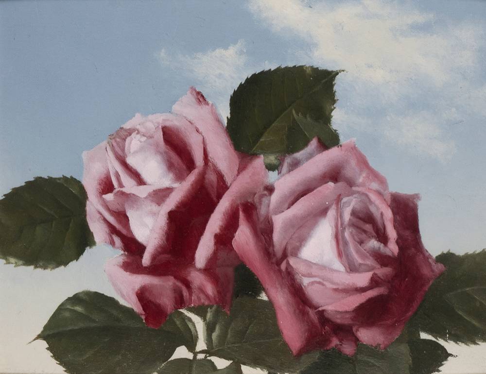 THE SUMMER ROSES, c. 1963 by Patrick Hennessy sold for 2,400 at Whyte's Auctions