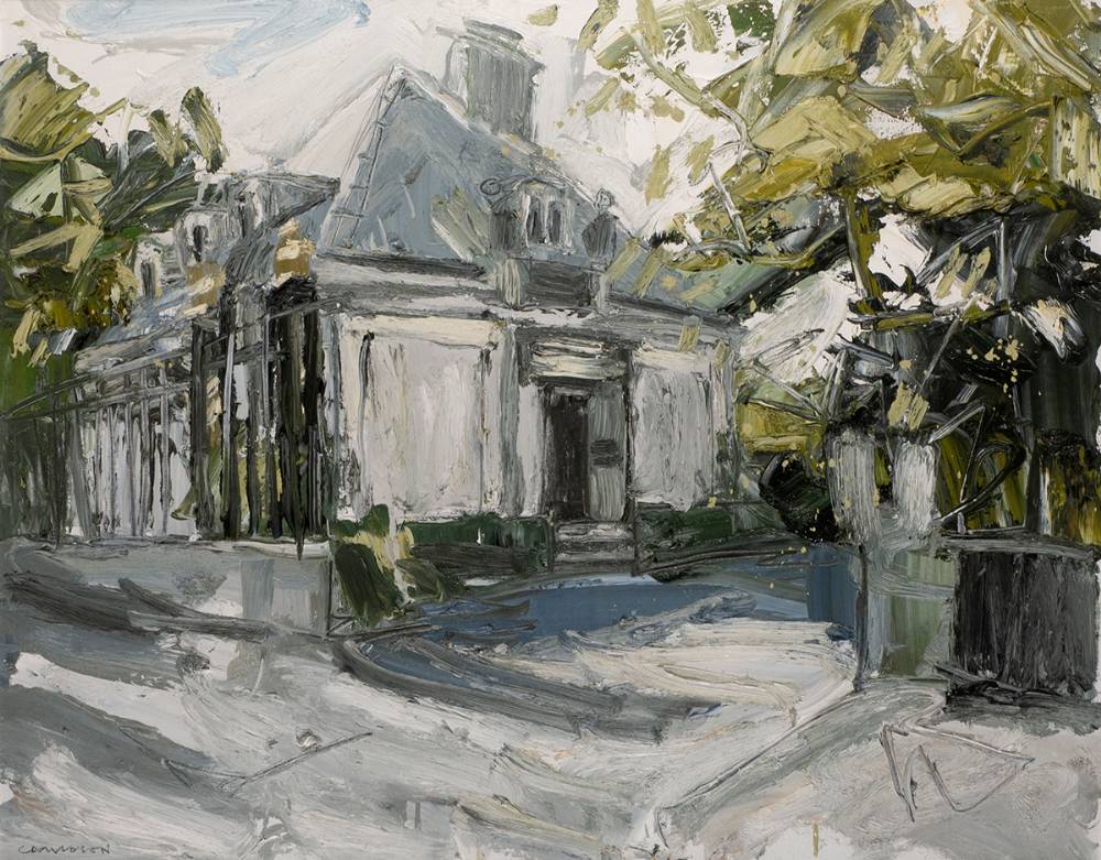 STORMONT GATE LODGE, 2002 by Colin Davidson sold for �2,600 at Whyte's Auctions