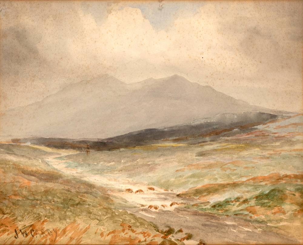 WEST OF IRELAND LANDSCAPE by Joseph William Carey RUA (1859-1937) at Whyte's Auctions