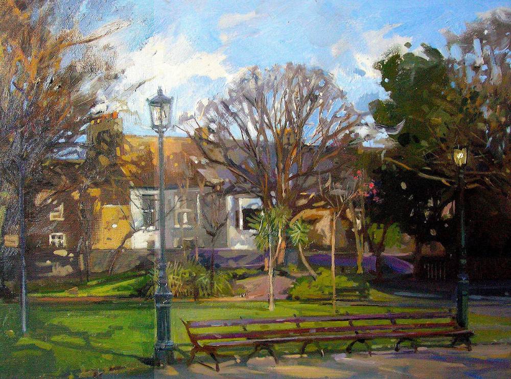 EARLY SUMMER, DN LAOGHAIRE, COUNTY DUBLIN, 2012 by Oisn Roche sold for 640 at Whyte's Auctions