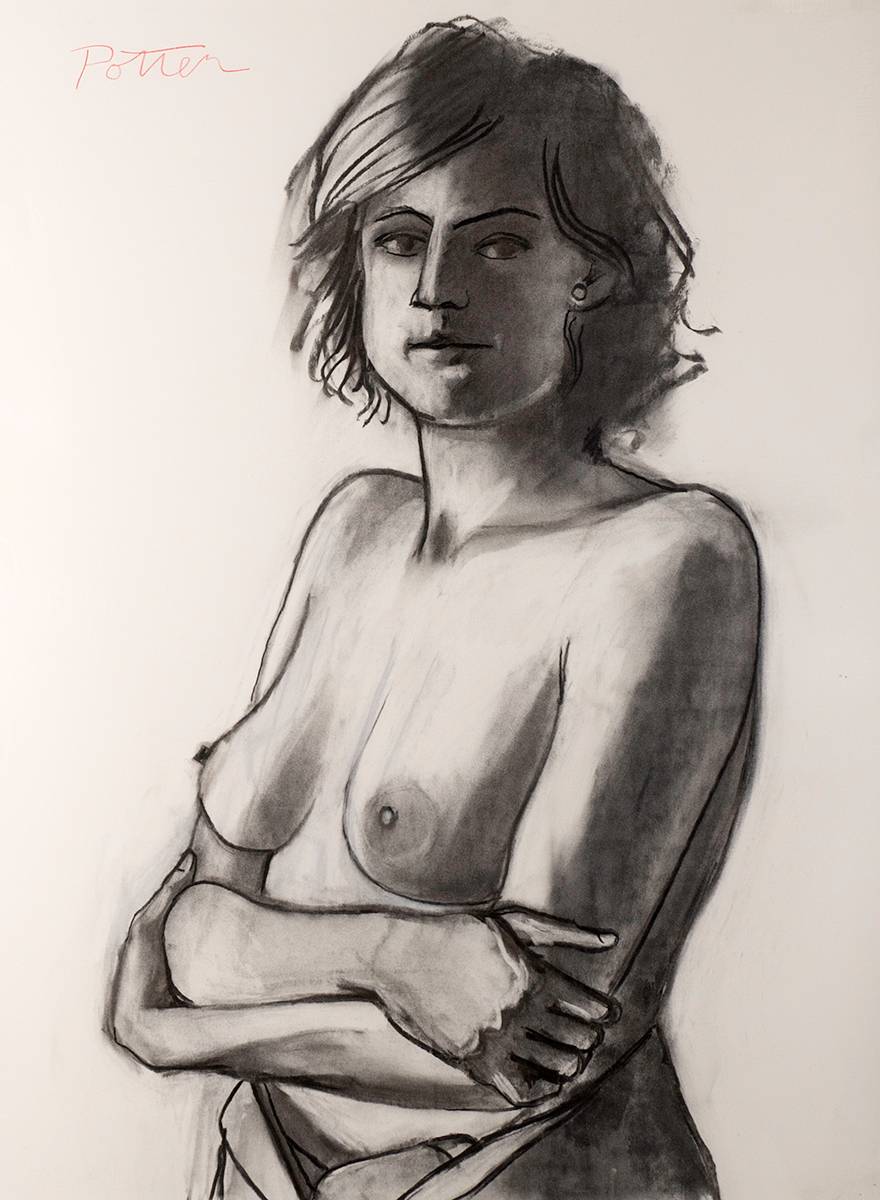 WOMAN NO. 2, 2011 by George Potter sold for �800 at Whyte's Auctions