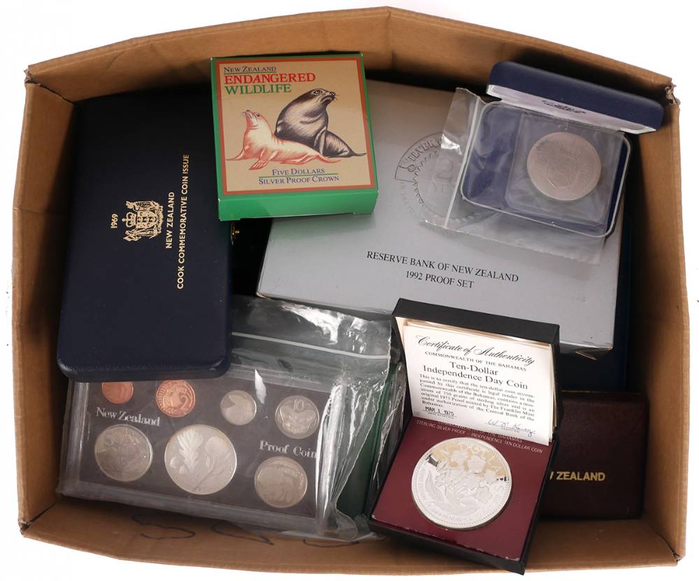 New Zealand collection of proof coins. at Whyte's Auctions