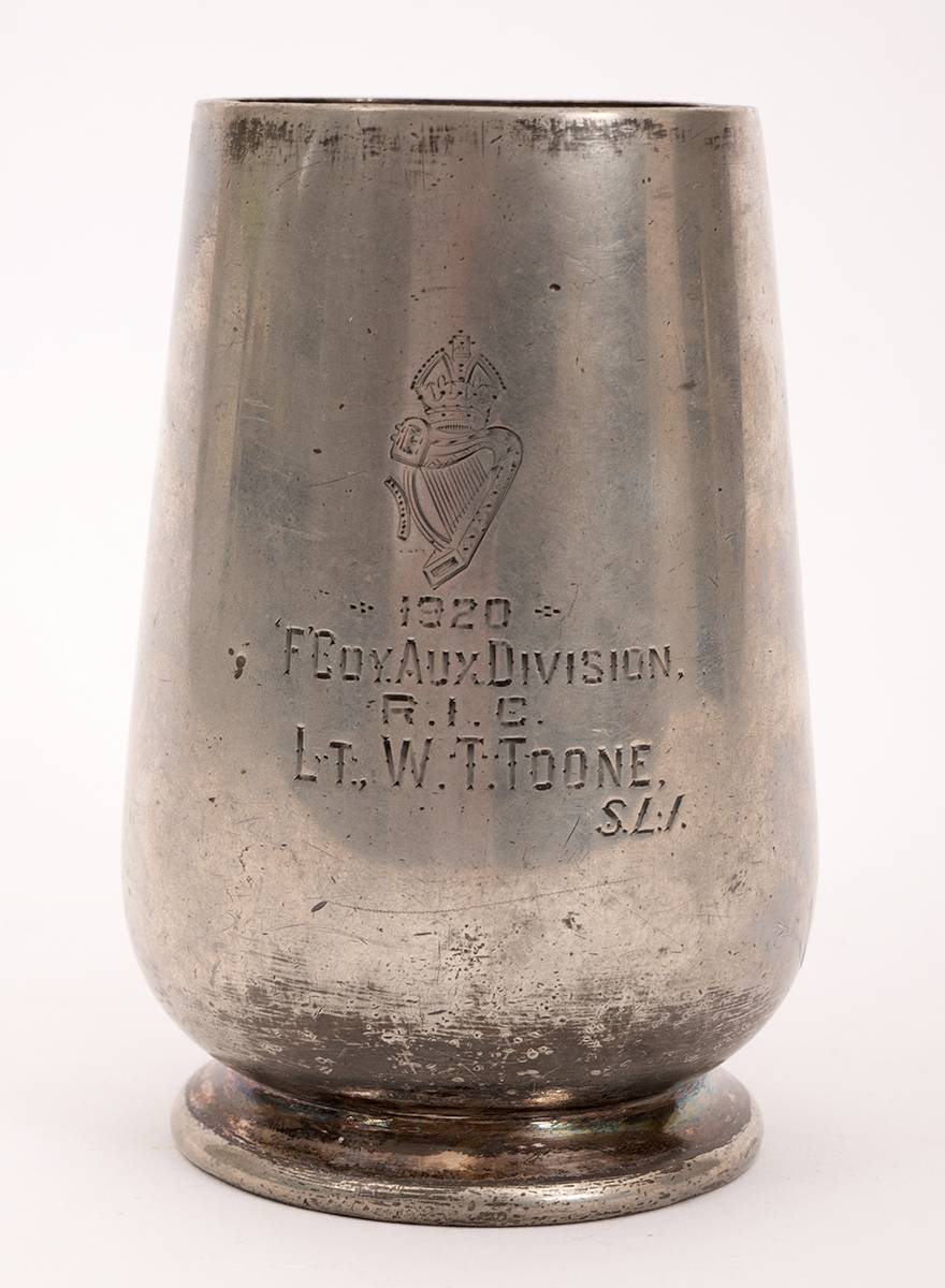 1920. Auxiliary Division R.I.C. officer's tankard. at Whyte's Auctions