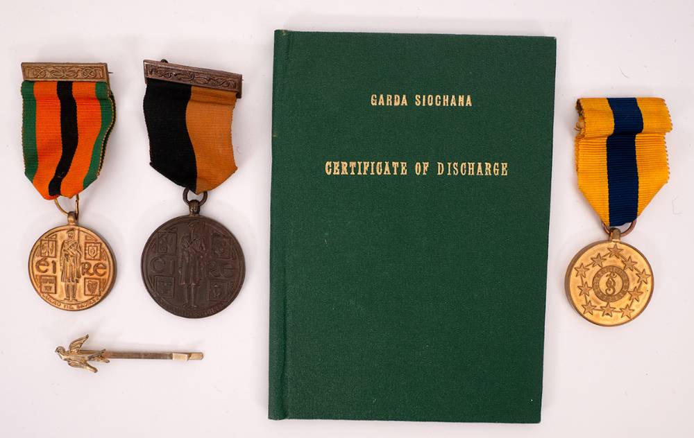1917-21 War of Independence Service Medal, 1971 Truce Anniversary Medal and 1972 Garda Siochana Jubilee Medal to East Clare Brigade veteran at Whyte's Auctions