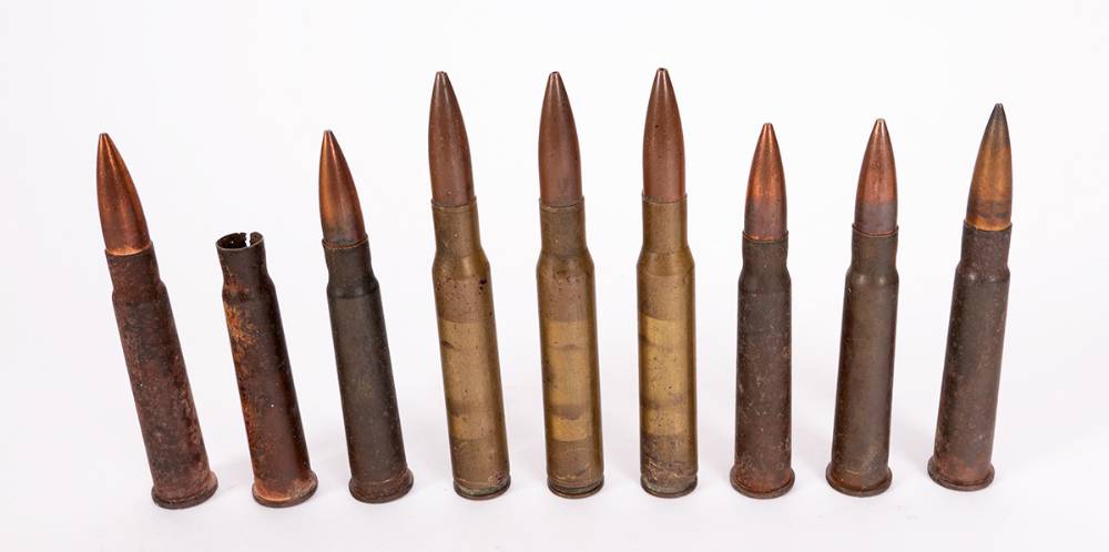 1969 Hastings Street Belfast and 1972 Lenadoon riots and shootings - bullets collected by a child witness. at Whyte's Auctions