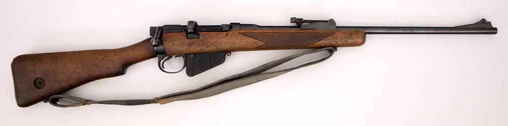 Lee Enfield .303 rifle, 1911-1918 model, modified in 1953. at Whyte's Auctions