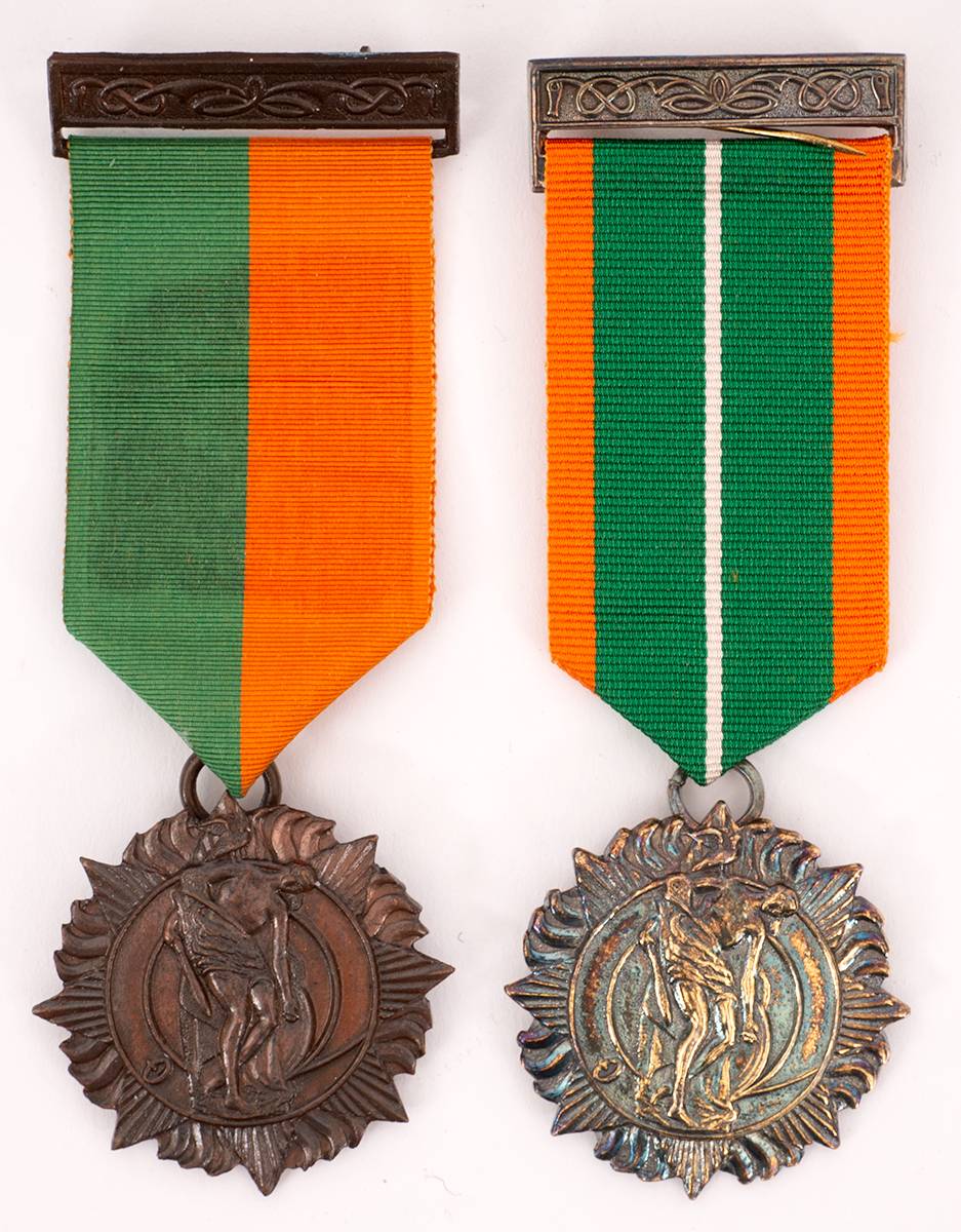 1916 Rising Service Medal and 1966 50th Anniversary of the Rising 'Survivor's' Medal at Whyte's Auctions