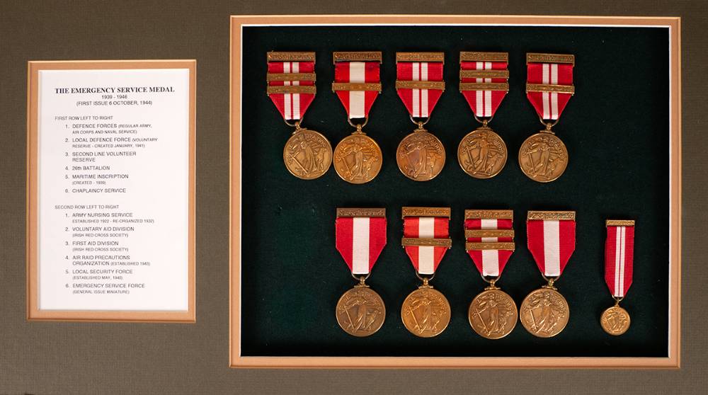 1939-1946 Emergency National Service Medals collection (10) at Whyte's Auctions