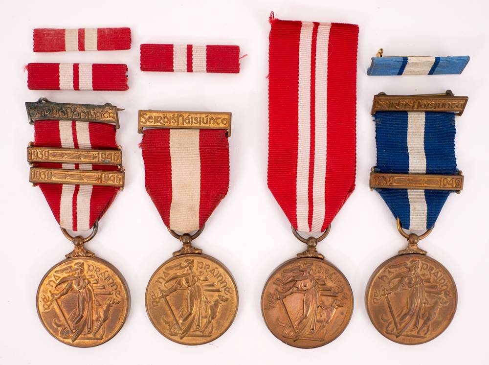 1939-1946 Emergency Service Medals including Merchant Marine (4) at Whyte's Auctions