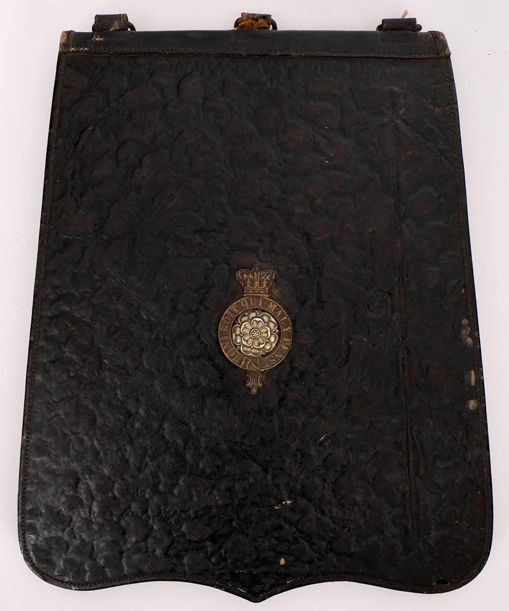 Victorian Royal Fusiliers sabretache at Whyte's Auctions