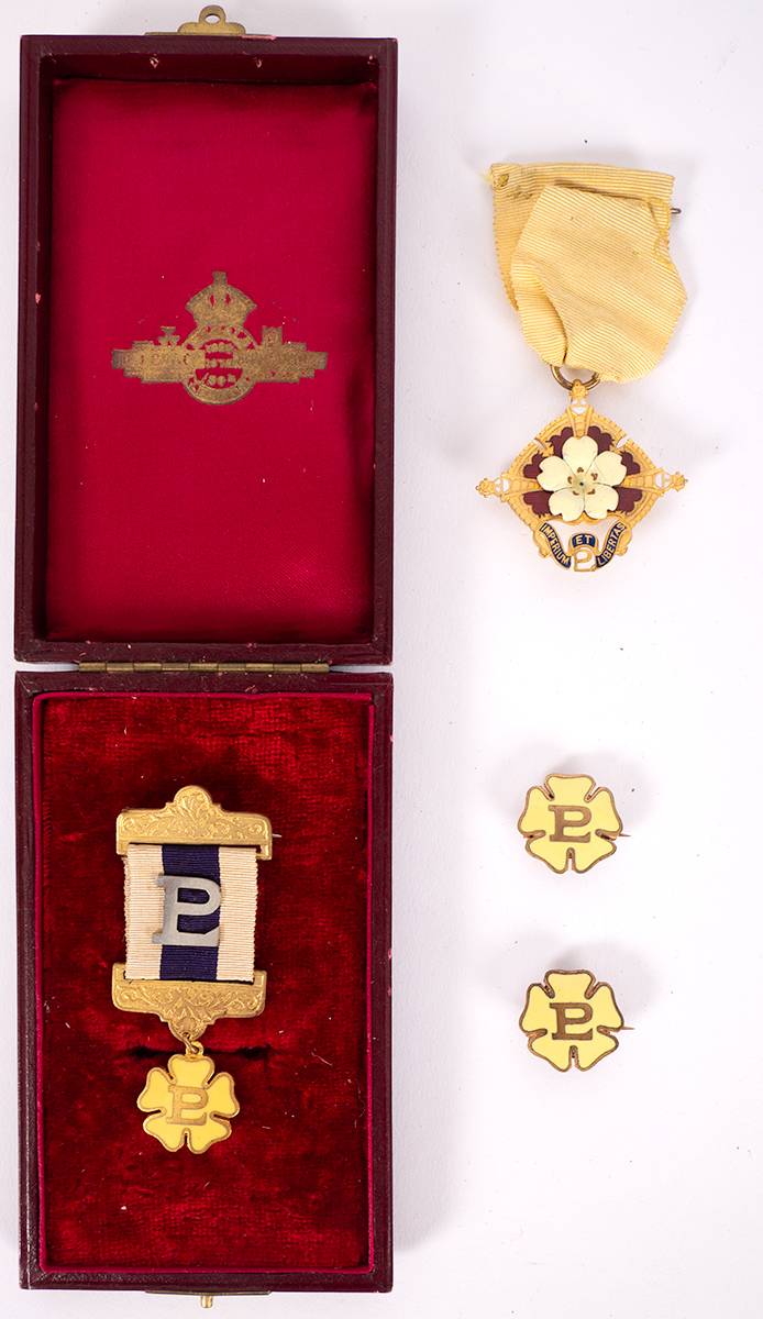 1883-2004. Primrose League medals and badges. (5) at Whyte's Auctions