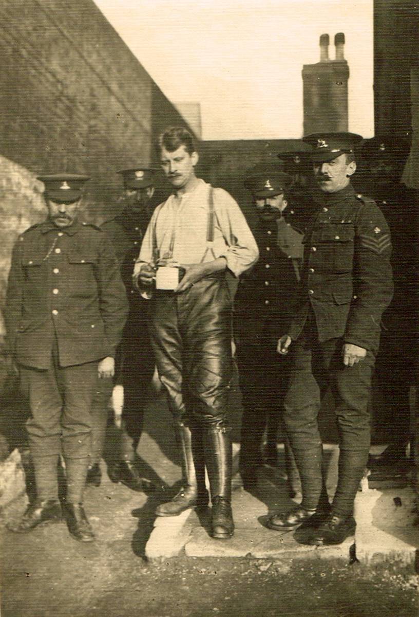 1916 (May ) Thomas Ashe under guard following the surrender of the Irish Volunteers. at Whyte's Auctions