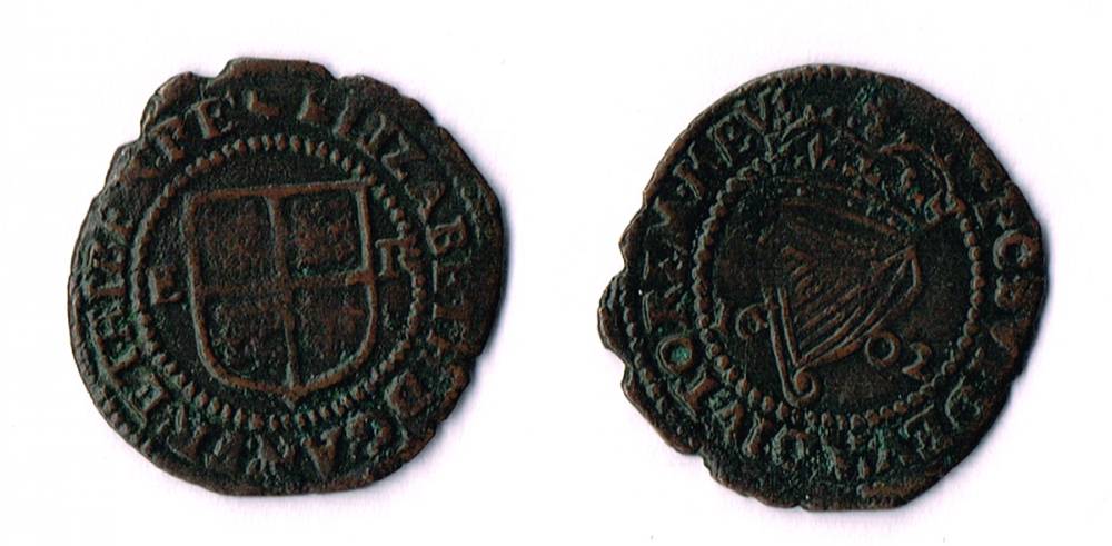 Elizabeth I penny, 1602 at Whyte's Auctions