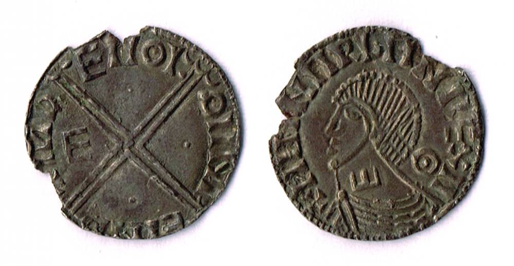 Viking Dublin. Hiberno Norse King Sitric Phase II penny, 1015-1035 AD. at Whyte's Auctions