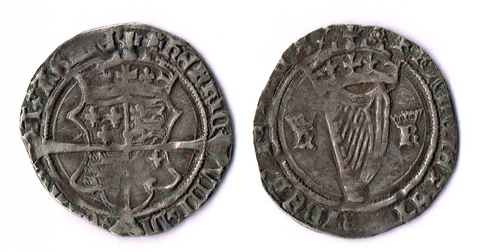 Henry VIII groat, 1543 at Whyte's Auctions