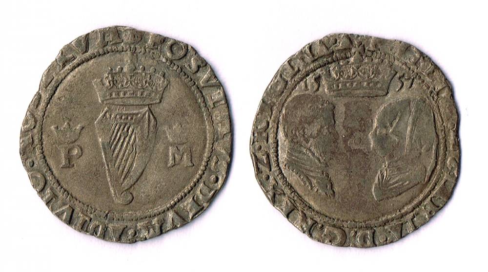 Mary and Philip groat, 1557 at Whyte's Auctions