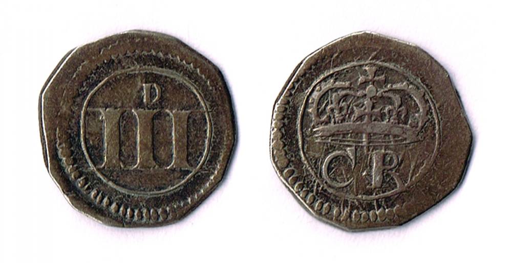 Charles I Ormond threepence, 1543-1544 at Whyte's Auctions