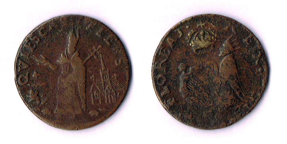 Charles II Saint Patrick farthing, 1658-1670 at Whyte's Auctions