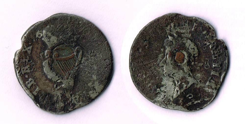 James II Emergency 'Pewter Money' halfpenny, 1690 at Whyte's Auctions