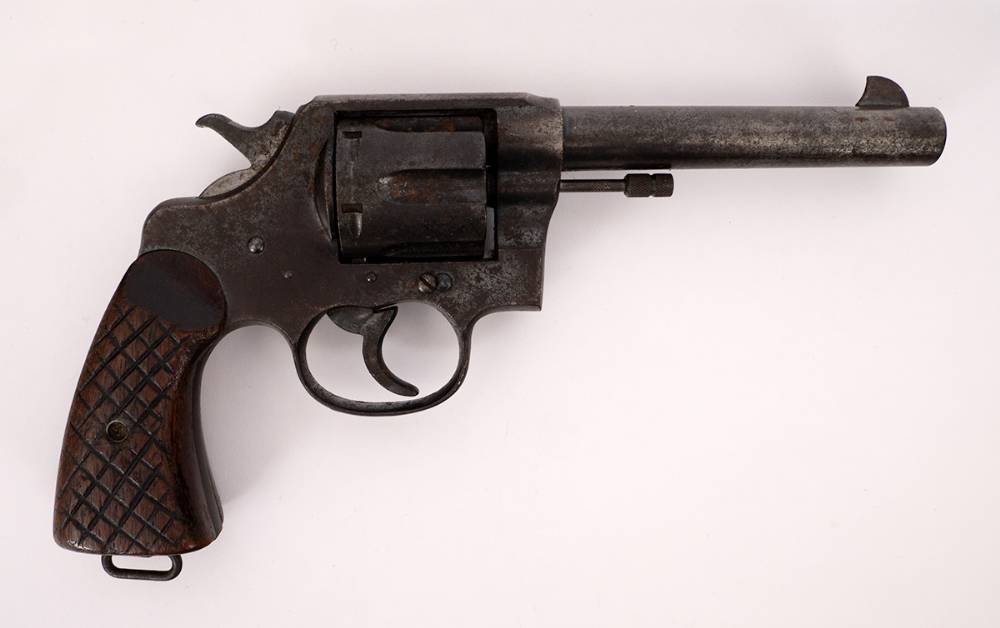 1916-21. 1905 Colt New Service 455 Eley revolver owned by Michael P Donnelly, Co. Kerry during the War of Independence at Whyte's Auctions