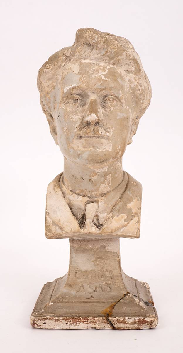 1917. Thomas Ashe plaster bust by F. Bowe at Whyte's Auctions