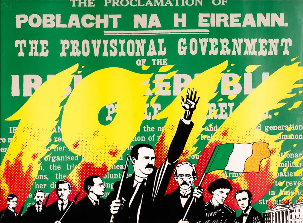 1916 75th Anniversary limited edition print by Robert Ballagh. at Whyte's Auctions