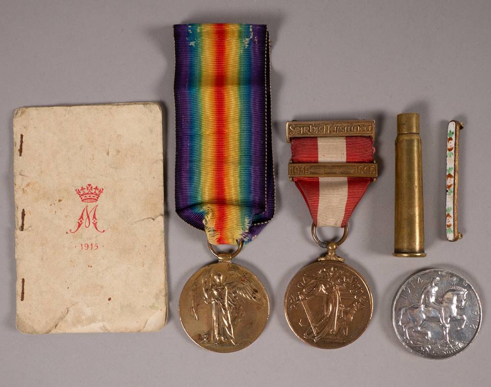 1914-1918 War Medal and Victory Medal to Irishman in Canadian Infantry and 1939-46 Irish Emergency Service medal etc. at Whyte's Auctions