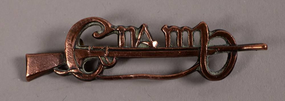 1916-21 Cumann na mBan badge at Whyte's Auctions