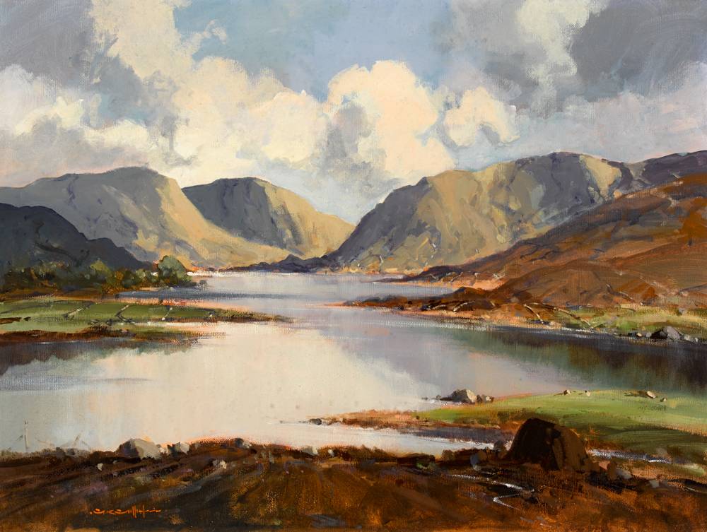 GLENVEAGH NATIONAL PARK, COUNTY DONEGAL by George K. Gillespie RUA (1924-1995) at Whyte's Auctions