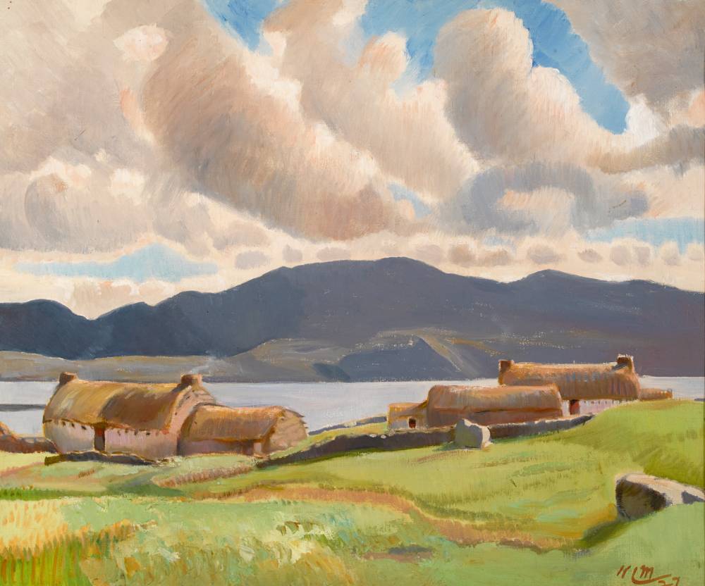 DAWROS, COUNTY DONEGAL, 1927 by Kathleen Isabella Mackie ARUA (1899-1996) ARUA (1899-1996) at Whyte's Auctions