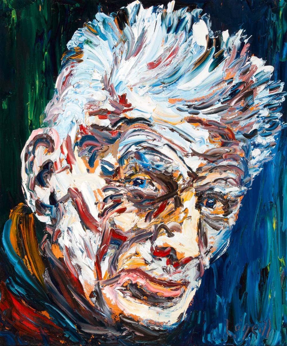 PORTRAIT OF SAMUEL BECKETT by Liam O’Neill (b.1954) (b.1954) at Whyte's Auctions