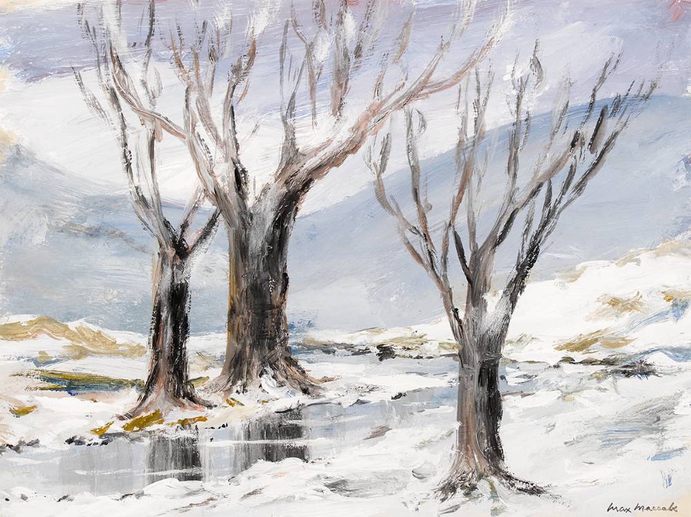 MOURNE WINTER by Max Maccabe FRSA FIAL WCSI (1917-2000) FRSA FIAL WCSI (1917-2000) at Whyte's Auctions