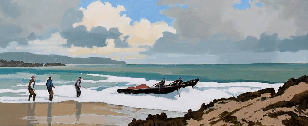 'AN OPENING', ARAN, GALWAY by John Francis Skelton (b.1954) at Whyte's Auctions
