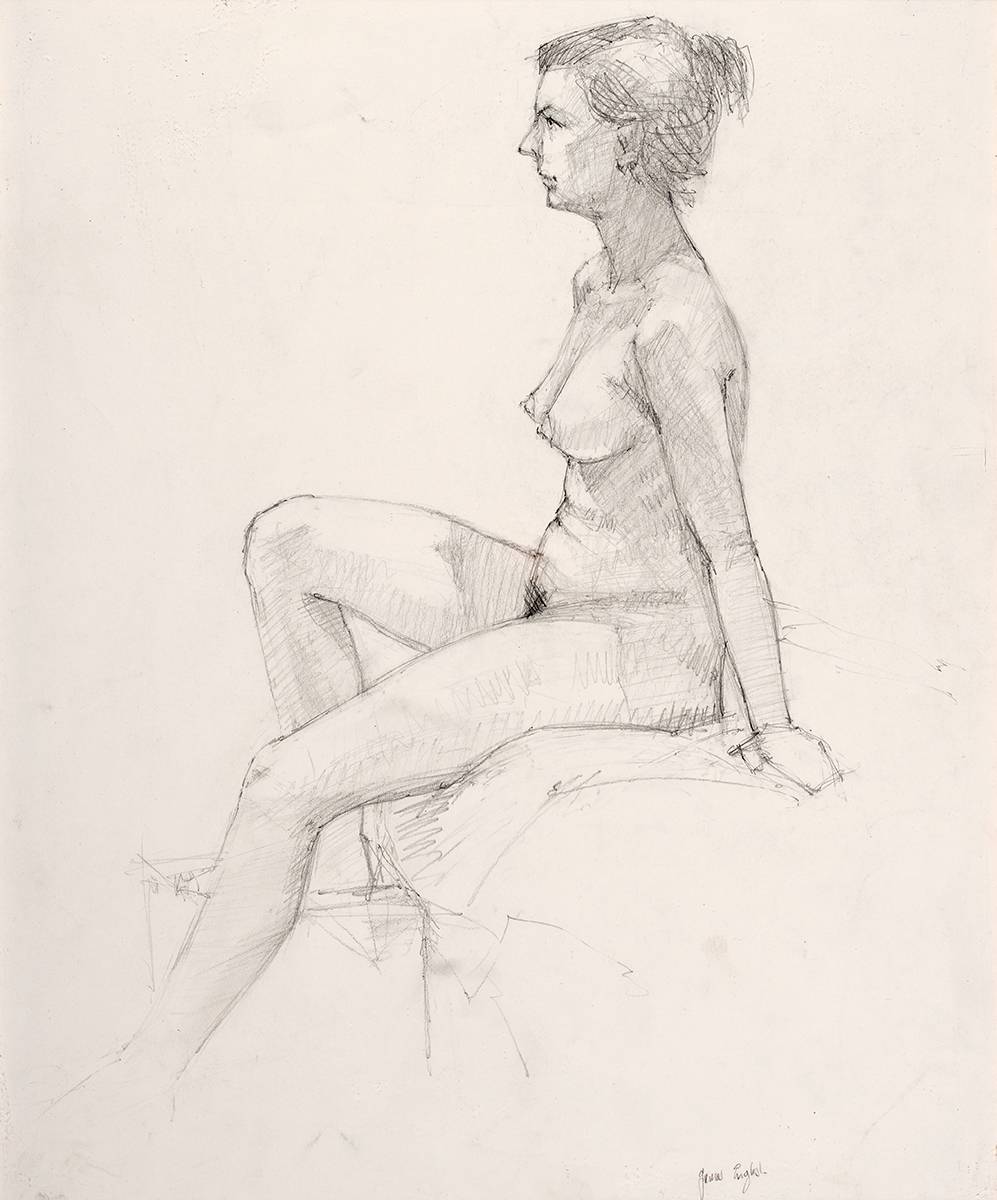 NUDE STUDY by James English RHA (b.1946) at Whyte's Auctions