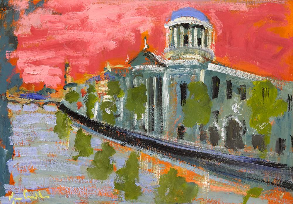 FOUR COURTS, DUBLIN by Marie Carroll  at Whyte's Auctions