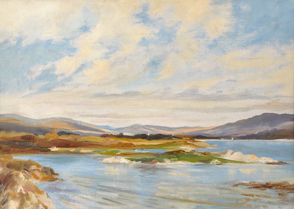 KENMARE BAY FROM DUNKERRON, COUNTY KERRY, c.1914 by Arahenua Ella Constable (1893-1966) at Whyte's Auctions