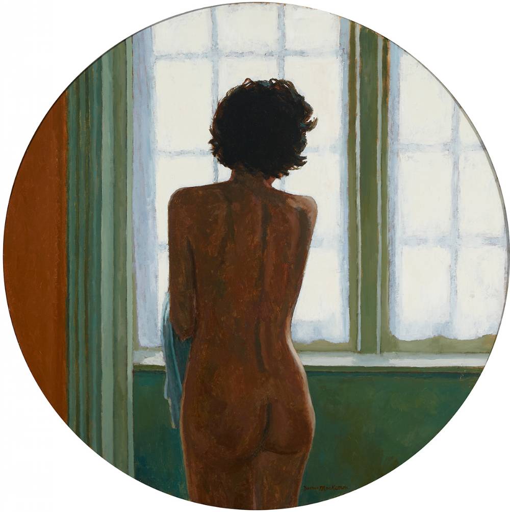 NUDE BY A WINDOW by James MacKeown sold for �2,500 at Whyte's Auctions