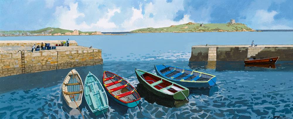 COLIEMORE HARBOUR, DALKEY by John Francis Skelton (b.1954) at Whyte's Auctions
