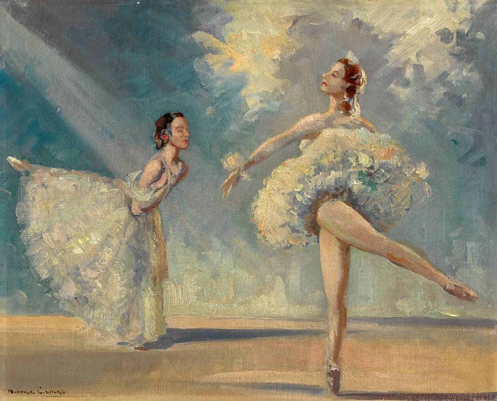 BALLET STUDY by Maurice Canning Wilks RUA ARHA (1910-1984) RUA ARHA (1910-1984) at Whyte's Auctions