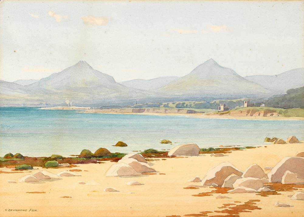 THE TWO SUGAR LOAVES FROM KILLINEY by Captain George Drummond Fish (1876-c.1938) at Whyte's Auctions