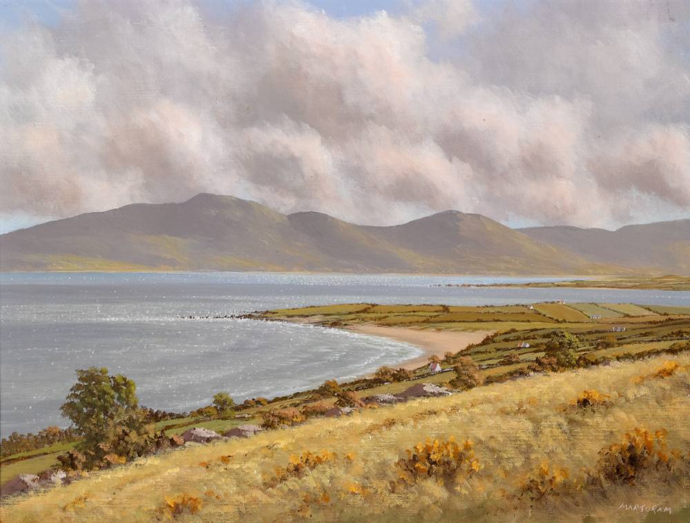 BRANDON BAY, COUNTY KERRY by Gerry Marjoram (b.1936) at Whyte's Auctions