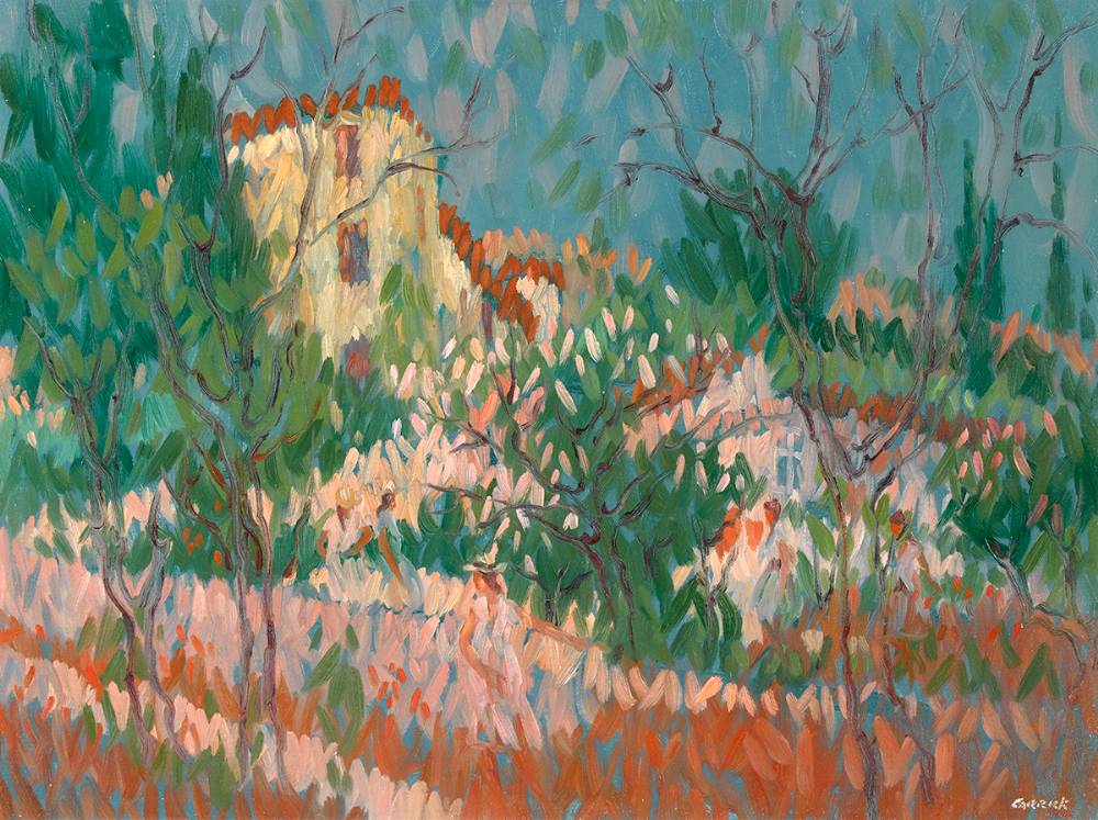 SPRINGTIME IN A SPANISH GARDEN by Desmond Carrick sold for �1,200 at Whyte's Auctions