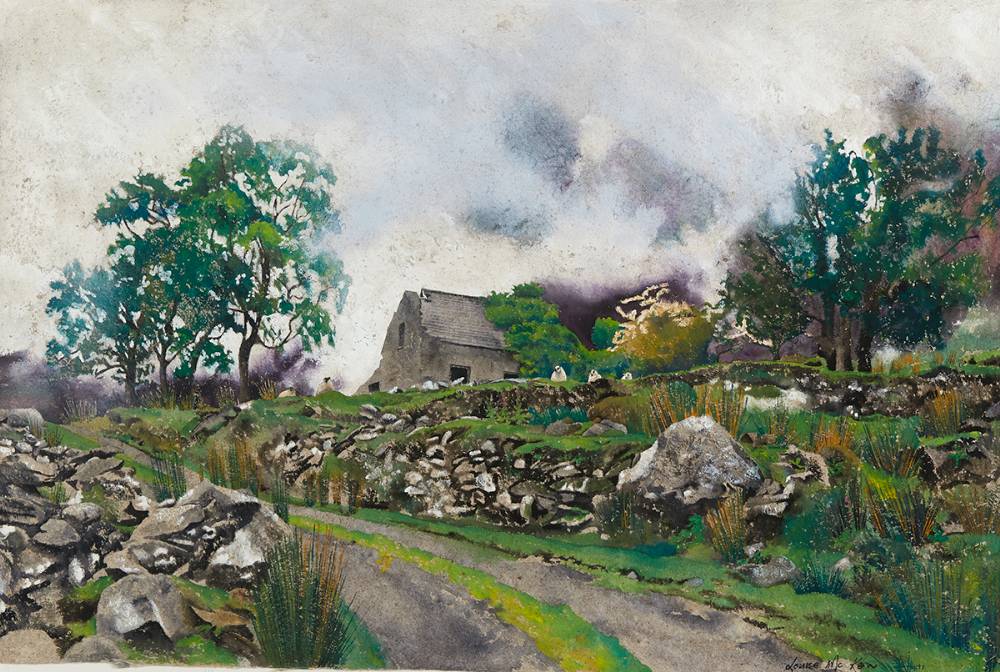 BLACK VALLEY COTTAGE [ALSO KNOWN AS MOLLY'S COTTAGE] KILLARNEY, CO. KERRY by Louise McKeon  at Whyte's Auctions