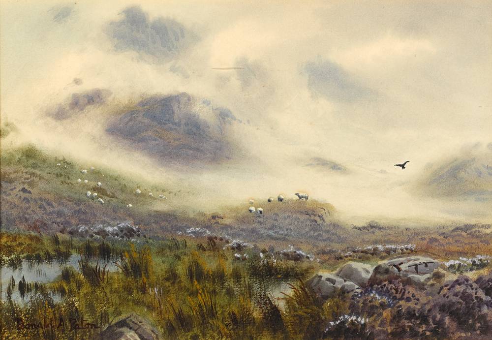 MORNING MIST, BEN VENUE (2393 FT.) and MISTS ON LOCH OICH (A PAIR) by Donald A. Paton sold for �170 at Whyte's Auctions